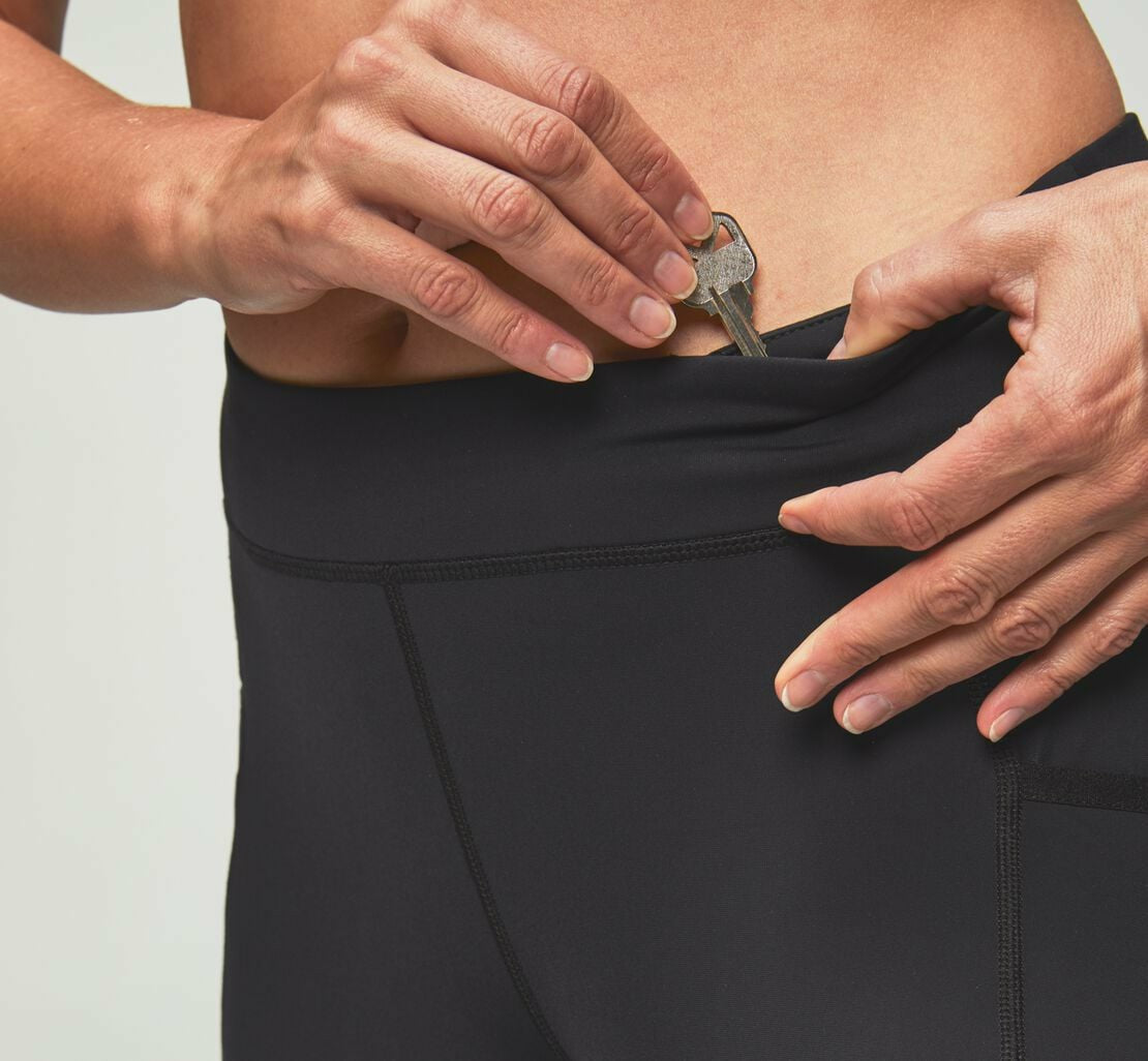 HOKA|Women's Performance Crop Tight Black