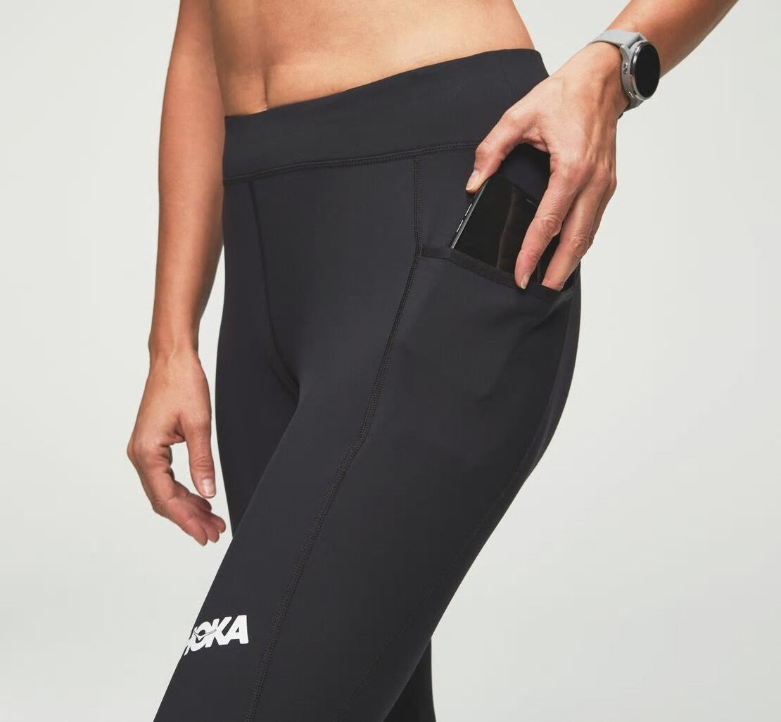 HOKA|Women's Performance Crop Tight Black