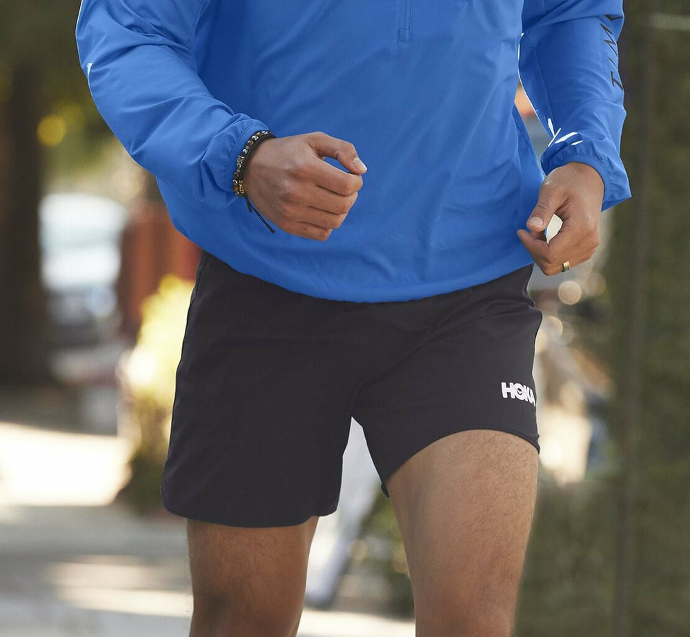 HOKA|Men's Performance Woven 7" Short Black