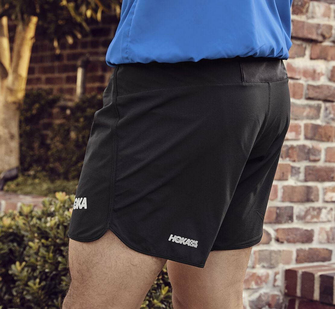 HOKA|Men's Performance Woven 7" Short Black