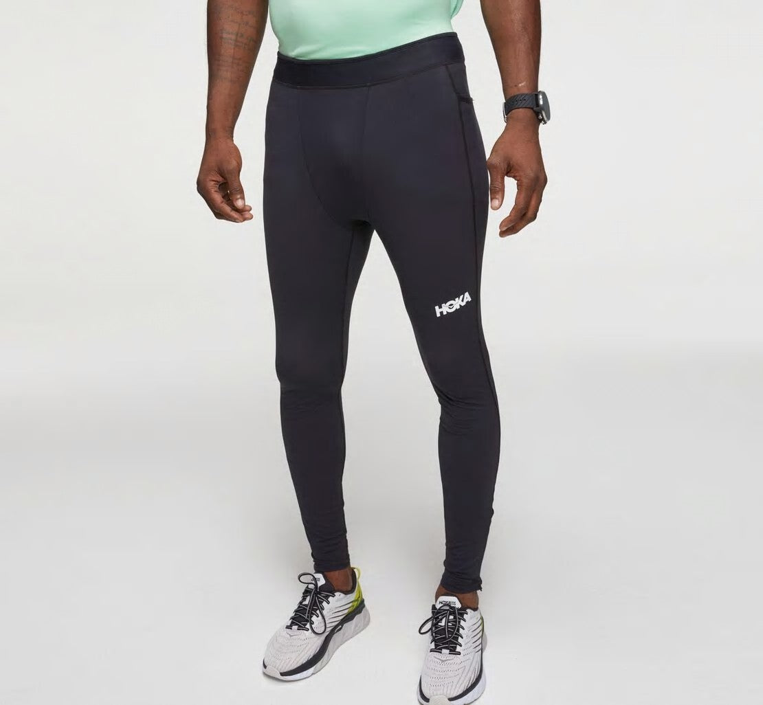 HOKA|Men's Performance Full Length Tight Black