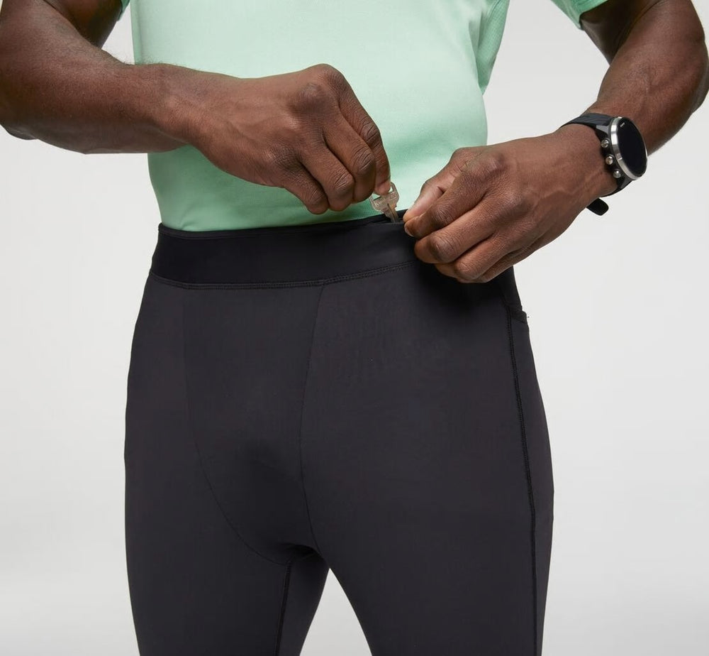 HOKA|Men's Performance Full Length Tight Black