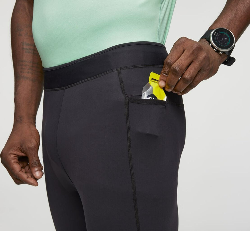 HOKA|Men's Performance Full Length Tight Black