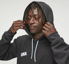 HOKA|Men's Hoodie Black