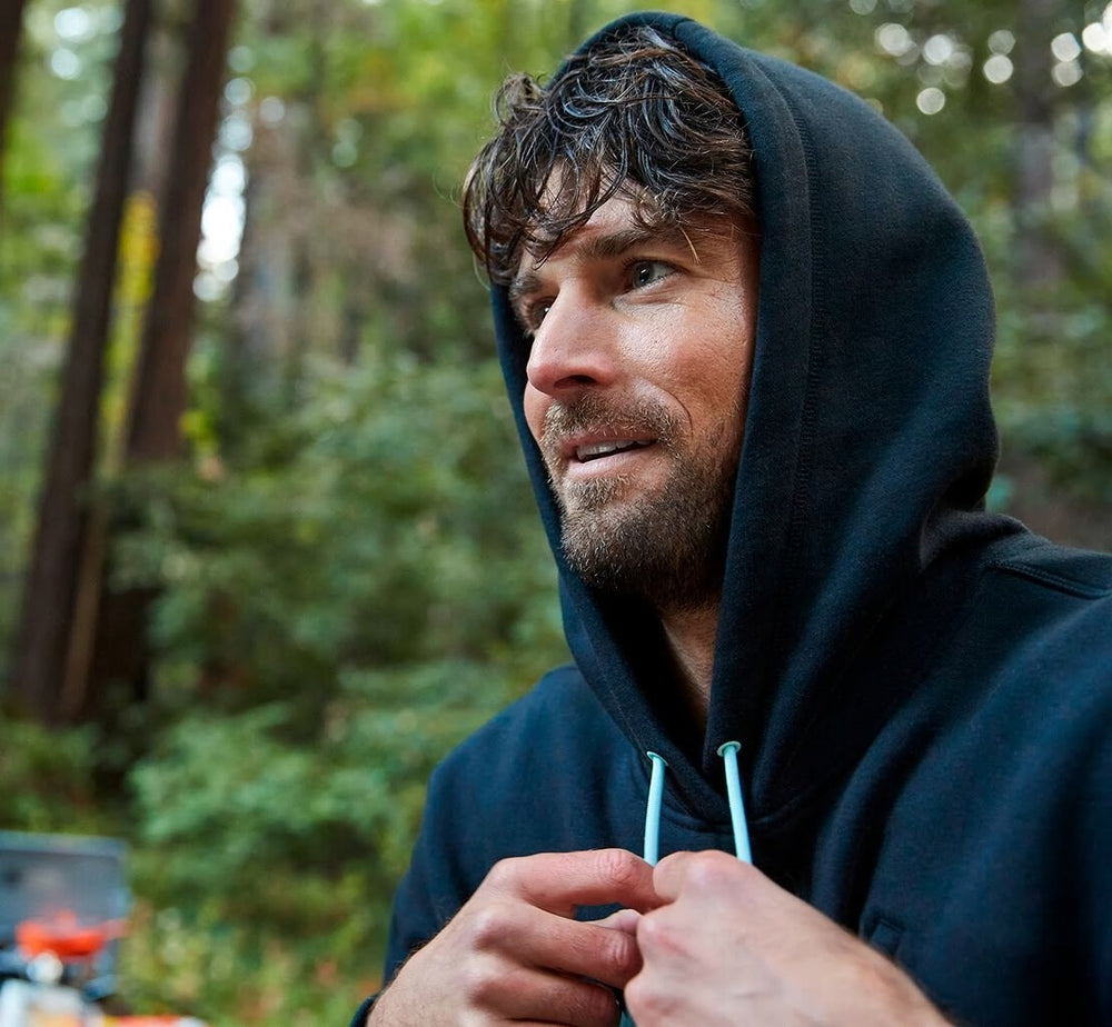 HOKA|Men's Hoodie Black
