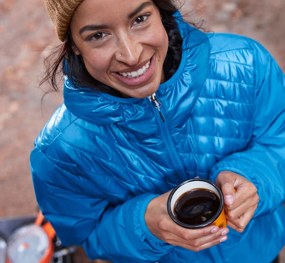HOKA|All Gender Puffy Jacket Imperial Blue