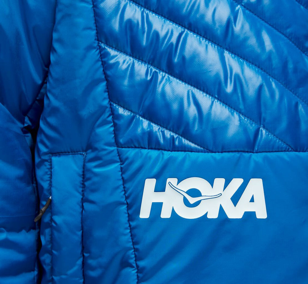HOKA|All Gender Puffy Jacket Imperial Blue