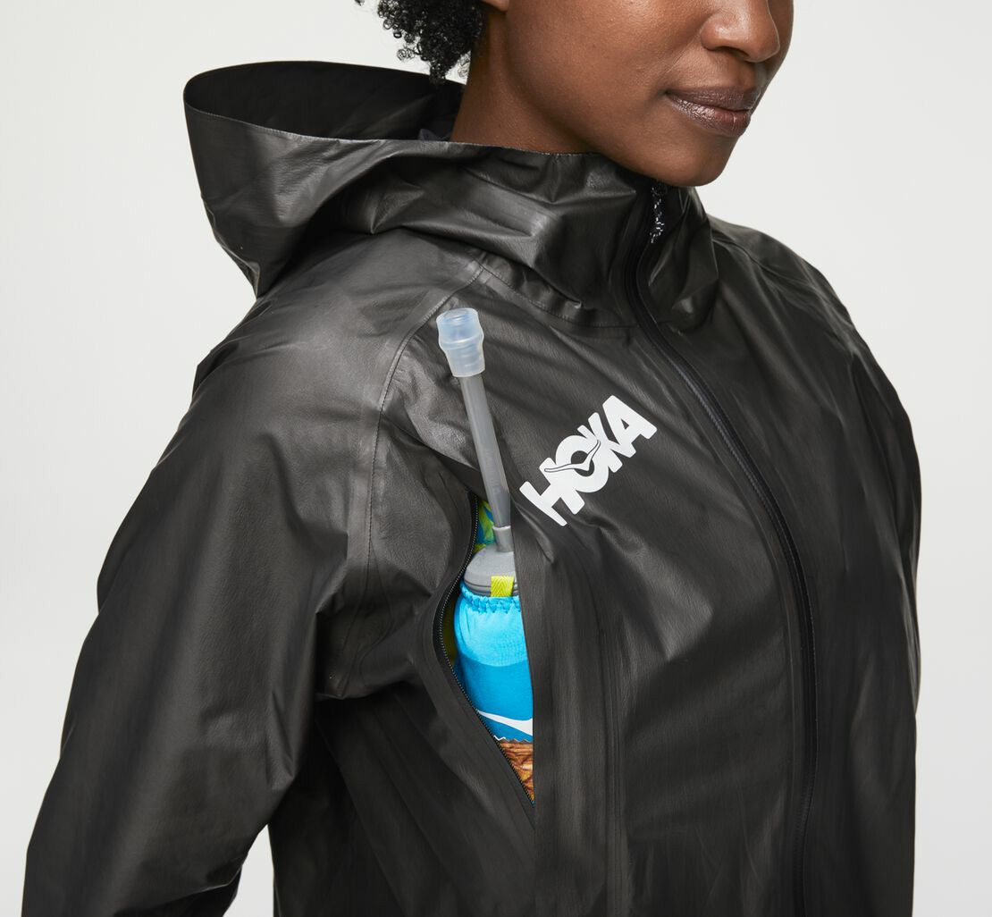 HOKA|Women's GORE-TEX Shakedry™ Run Jacket Black