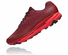 HOKA|Men's Torrent 2 Cordovan / High Risk Red