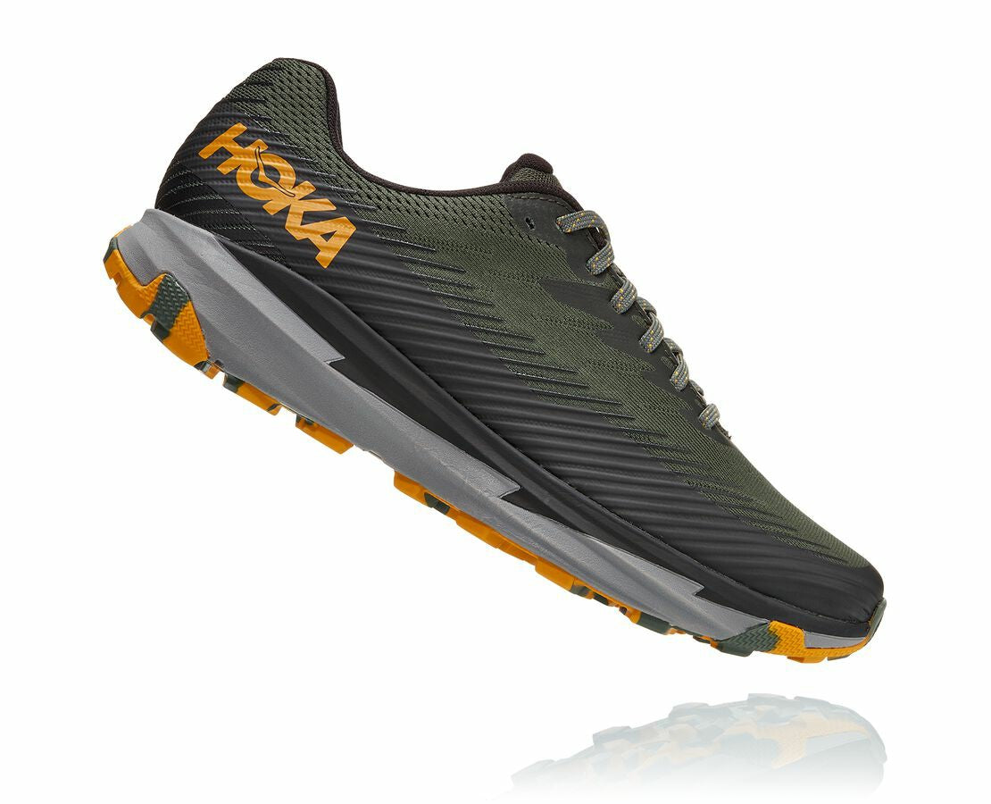 HOKA|Men's Torrent 2 Thyme / Golden Yellow