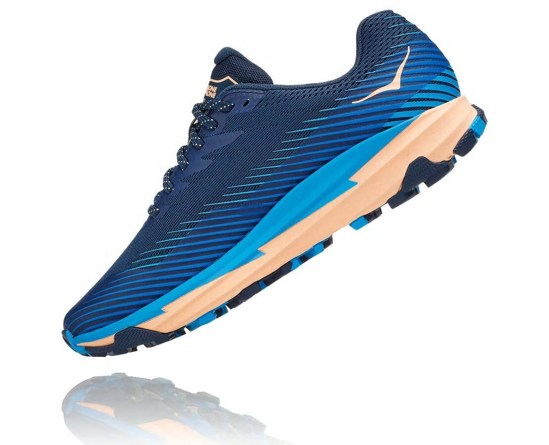 HOKA|Women's Torrent 2 Indigo Bunting / Bleached Apricot