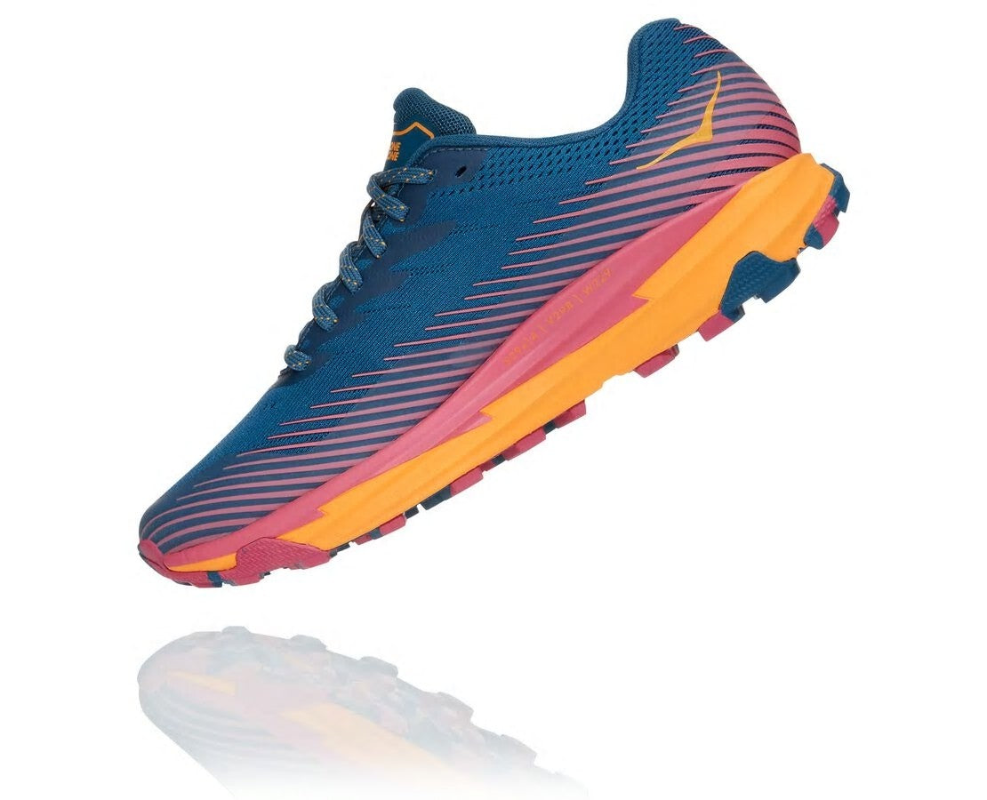 HOKA|Women's Torrent 2 Moroccan Blue / Saffron