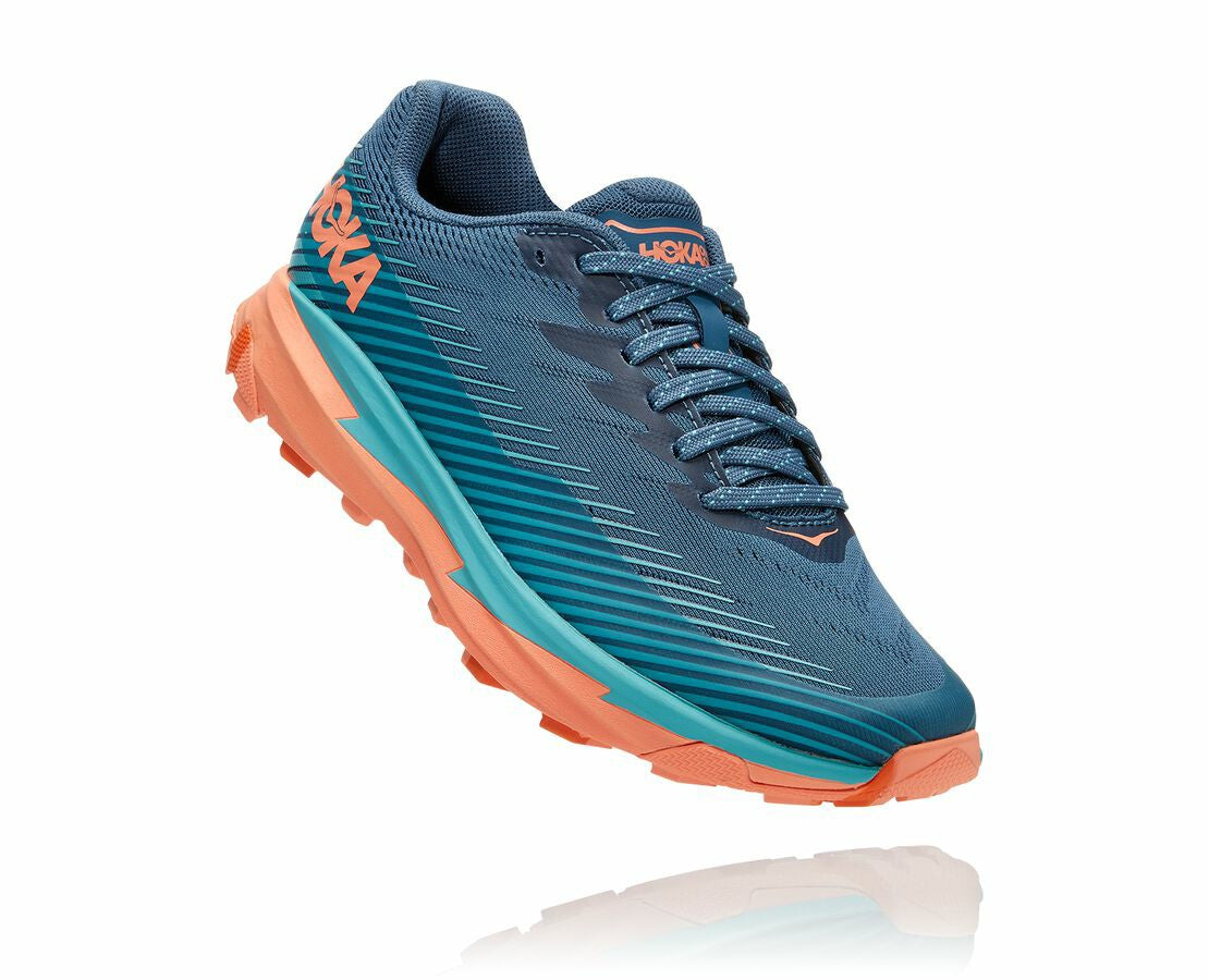 HOKA|Women's Torrent 2 Real Teal / Cantaloupe