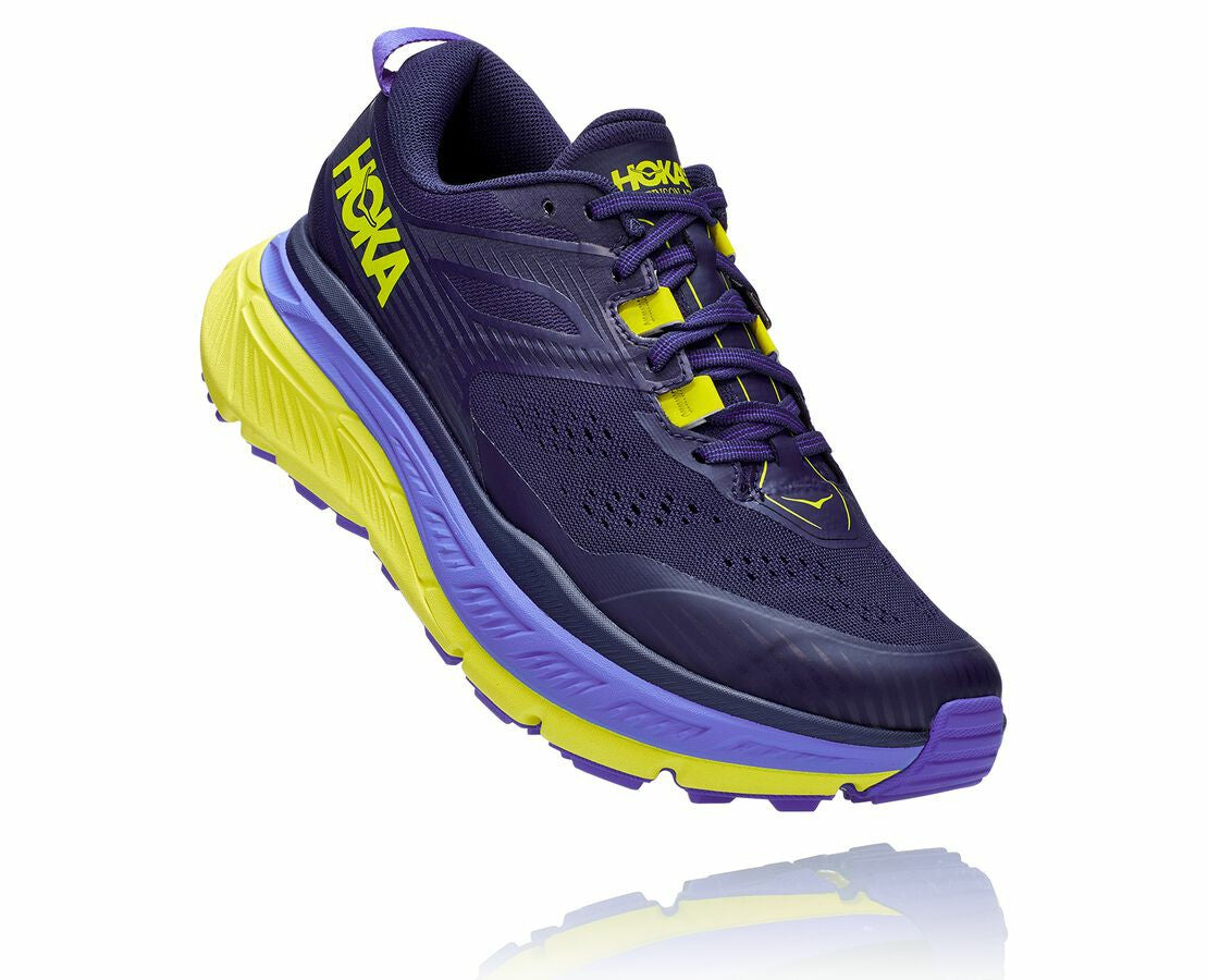 HOKA|Men's Stinson Atr 6 Black Iris / Evening Primrose