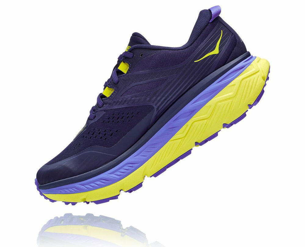 HOKA|Men's Stinson Atr 6 Black Iris / Evening Primrose