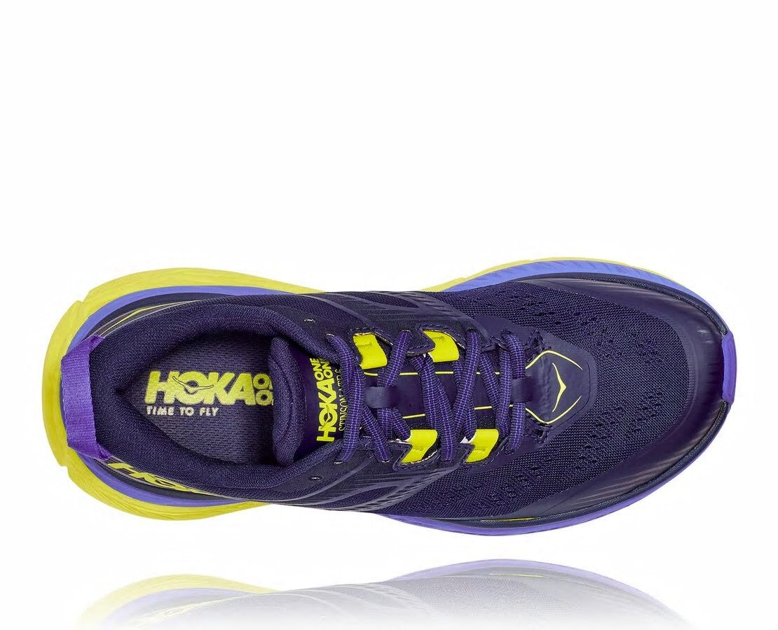 HOKA|Men's Stinson Atr 6 Black Iris / Evening Primrose