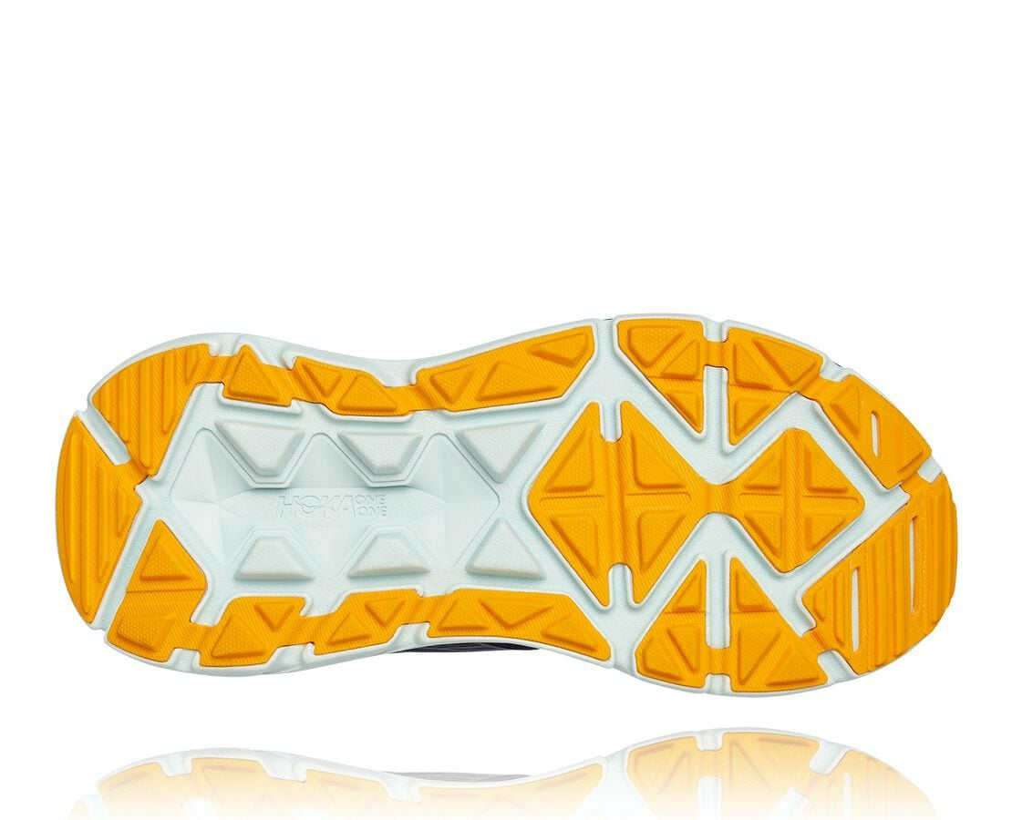 HOKA|Men's Stinson Atr 6 Ombre Blue / Saffron