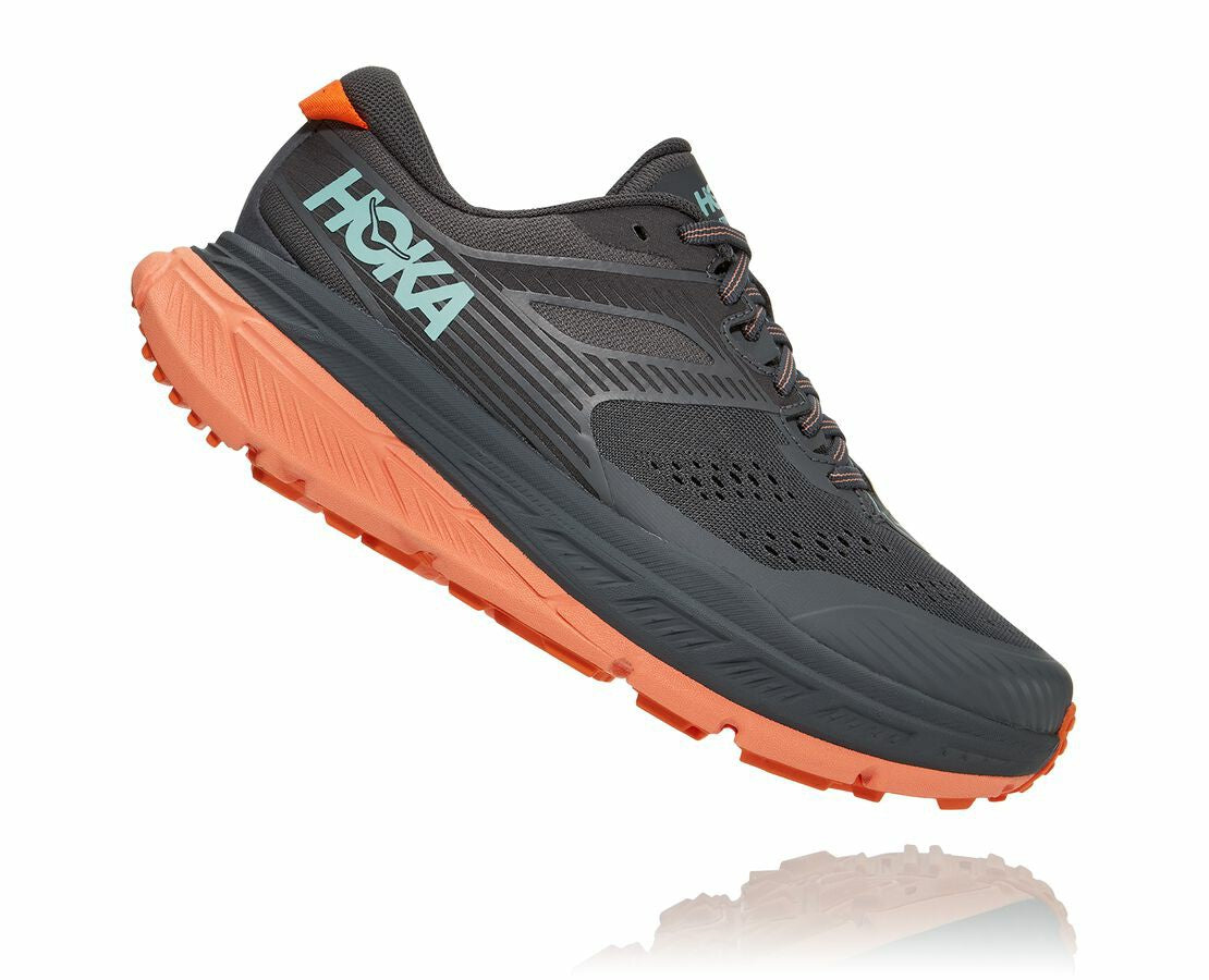 HOKA|Women's Stinson Atr 6 Castlerock / Cantaloupe