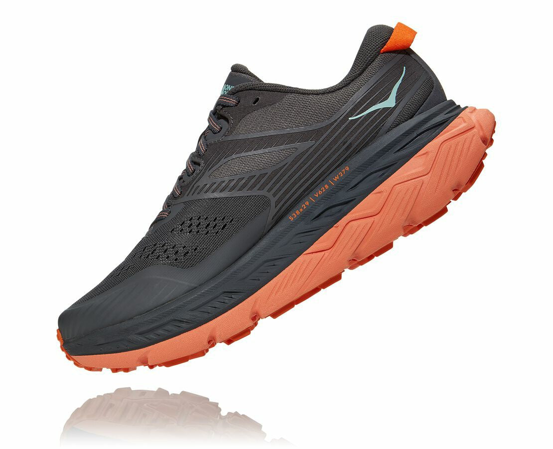 HOKA|Women's Stinson Atr 6 Castlerock / Cantaloupe