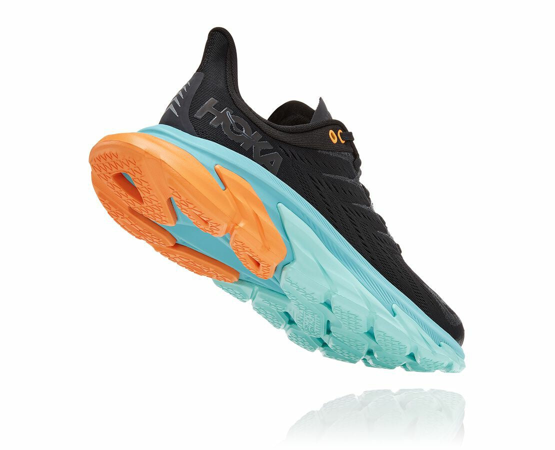 HOKA|Men's Clifton Edge Black / Aquarelle