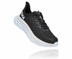 HOKA|Men's Clifton Edge Black / White