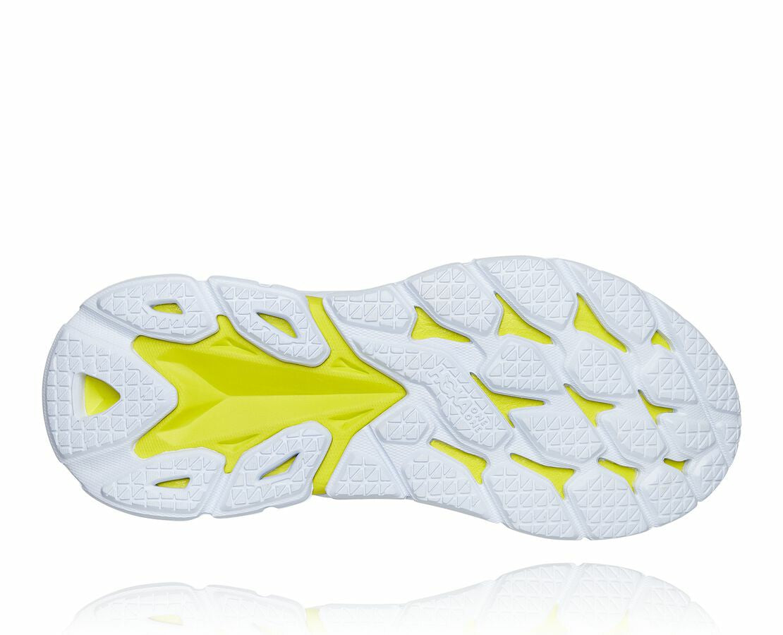 HOKA|Men's Clifton Edge Citrus / White