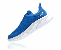 HOKA|Men's Clifton Edge Turkish Sea / White