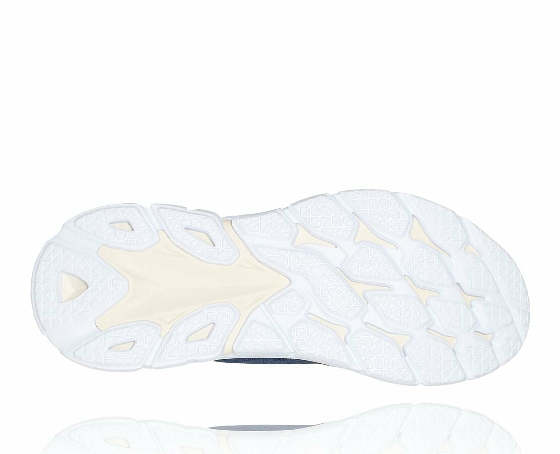 HOKA|Men's Clifton Edge Vintage Indigo / Tofu