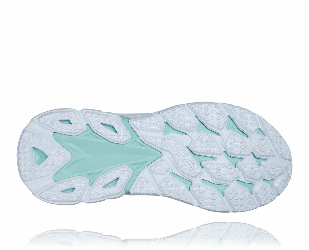 HOKA|Women's Clifton Edge Eggshell Blue / White