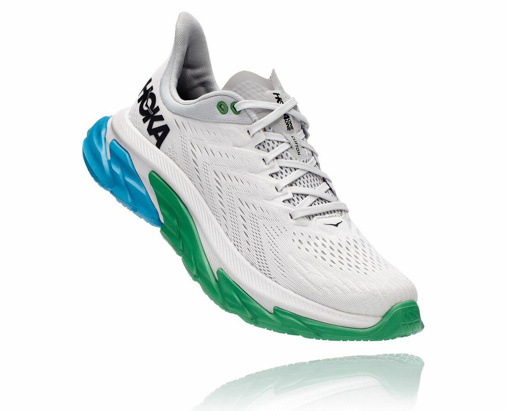 HOKA|Women's Clifton Edge Nimbus Cloud / Greenbriar