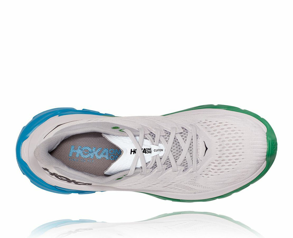 HOKA|Women's Clifton Edge Nimbus Cloud / Greenbriar