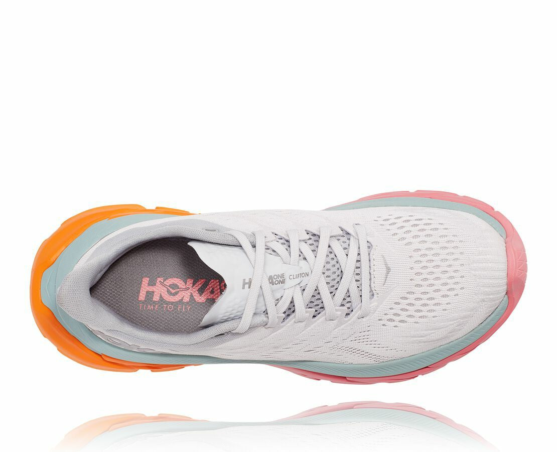 HOKA|Women's Clifton Edge Nimbus Cloud / Lunar Rock