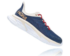 HOKA|Women's Clifton Edge Vintage Indigo / Tofu