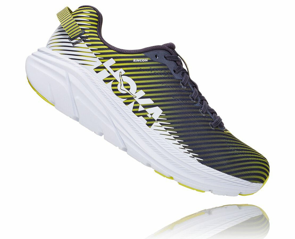 HOKA|Men's Rincon 2 Odyssey Grey / White