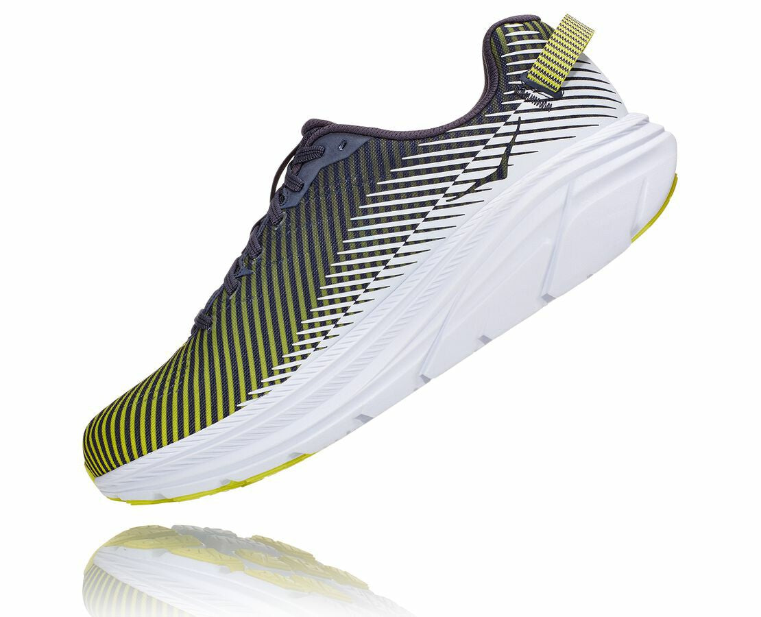 HOKA|Men's Rincon 2 Odyssey Grey / White