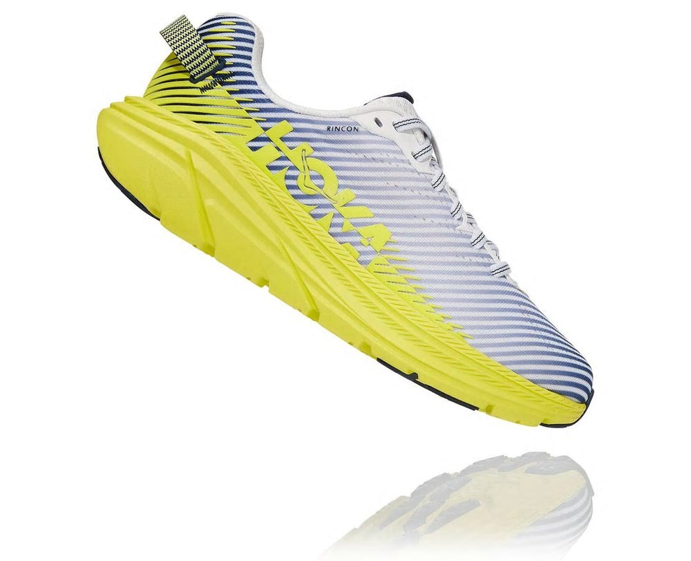 HOKA|Women's Rincon 2 Blanc De Blanc / Citrus
