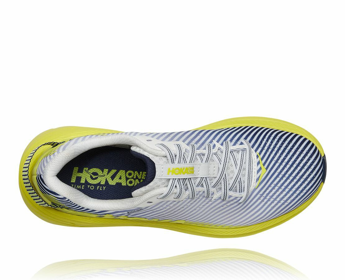 HOKA|Women's Rincon 2 Blanc De Blanc / Citrus