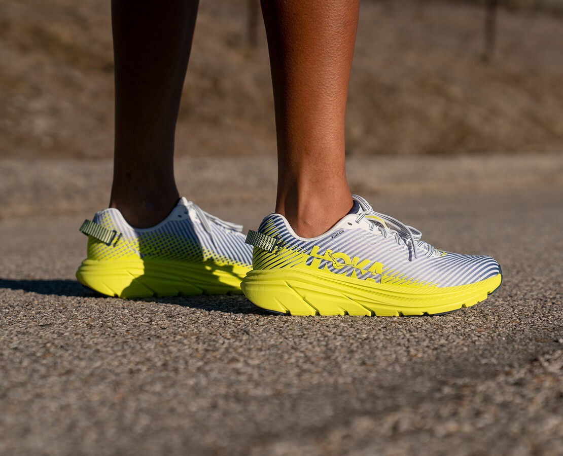 HOKA|Women's Rincon 2 Blanc De Blanc / Citrus