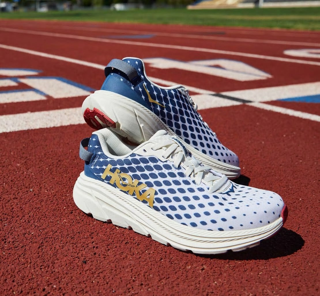 HOKA|Women's Rincon 2 Vintage Indigo / Tofu