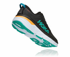 HOKA|Men's Bondi 7 Black / Atlantis
