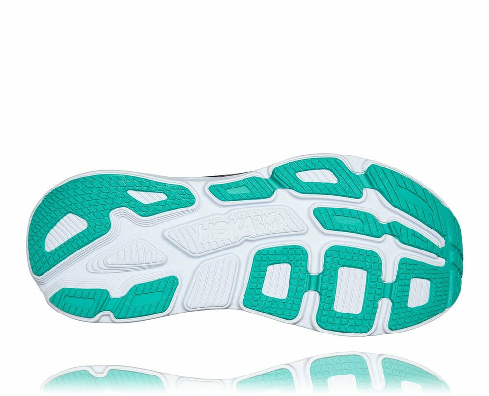 HOKA|Men's Bondi 7 Black / Atlantis