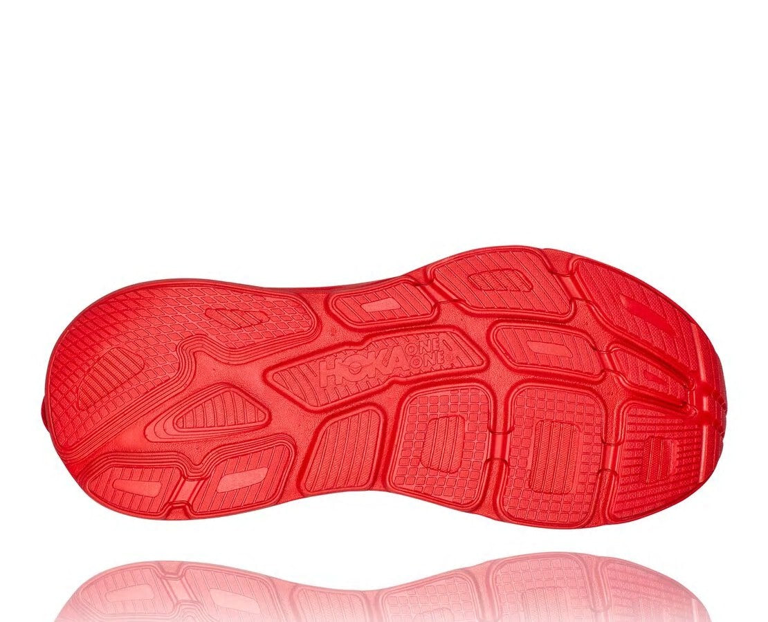 HOKA|Men's Bondi 7 High Risk Red / Black