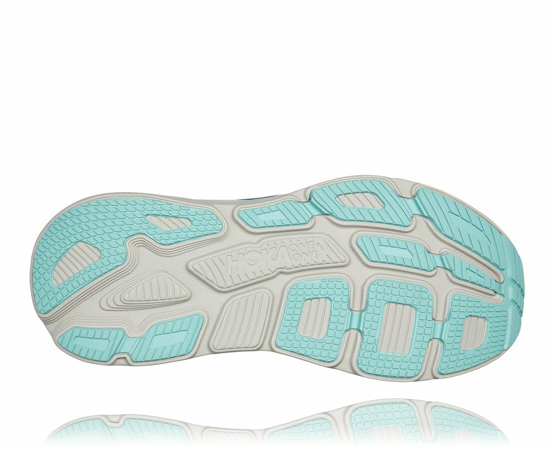 HOKA|Men's Bondi 7 Real Teal / Outer Space