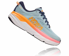 HOKA|Women's Bondi 7 Blue Haze / Black Iris