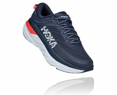 HOKA|Women's Bondi 7 Black Iris / Ballad Blue