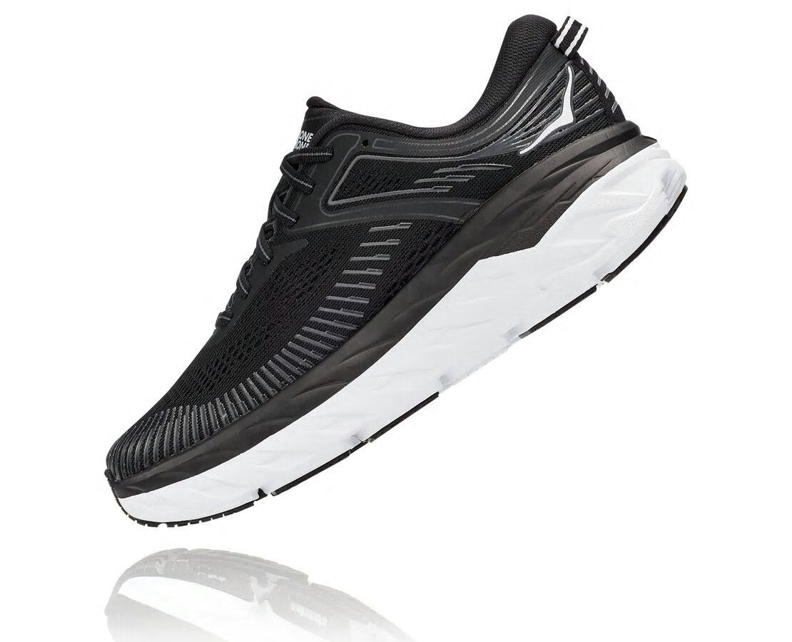 HOKA|Women's Bondi 7 Black / White