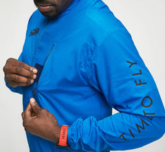 HOKA|Men's Wind-Resistant Jacket Imperial Blue