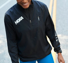 HOKA|Women's Wind-Resistant Jacket Black