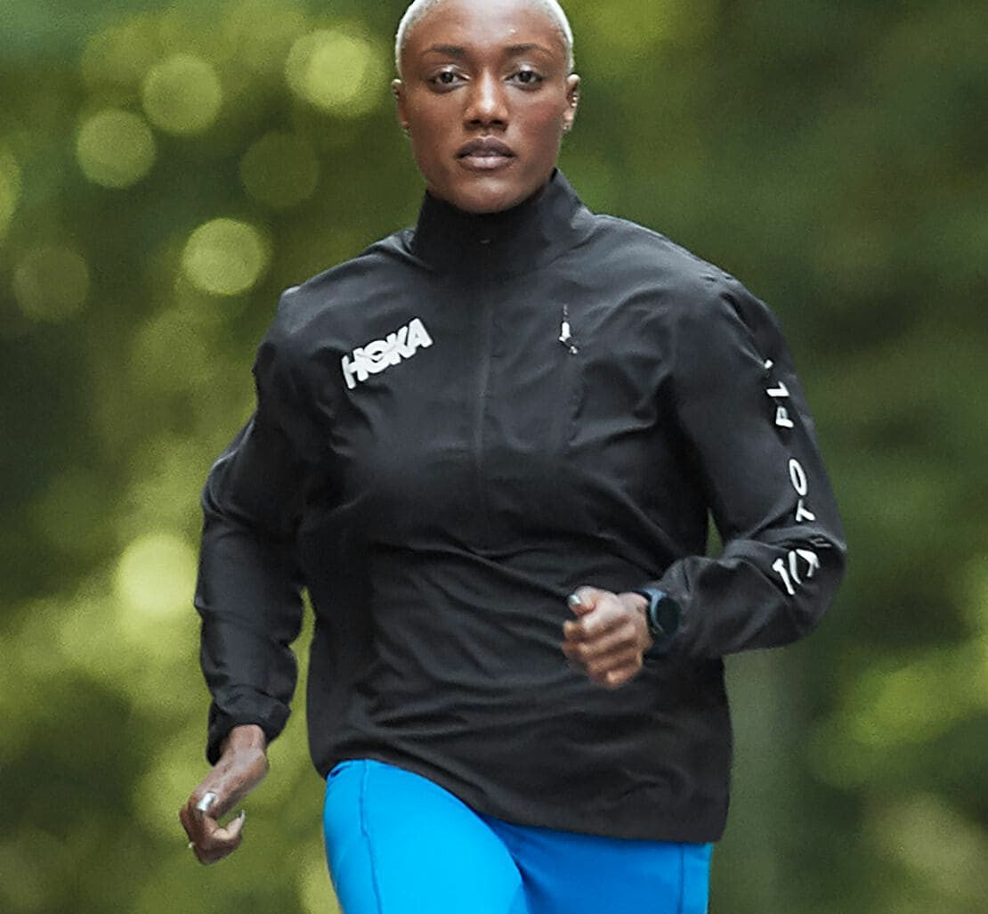 HOKA|Women's Wind-Resistant Jacket Black