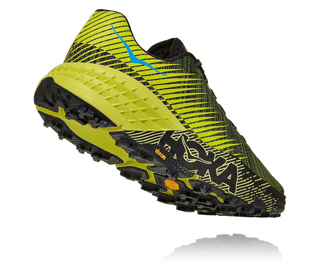 HOKA|Women's Evo Speedgoat Citrus / Black